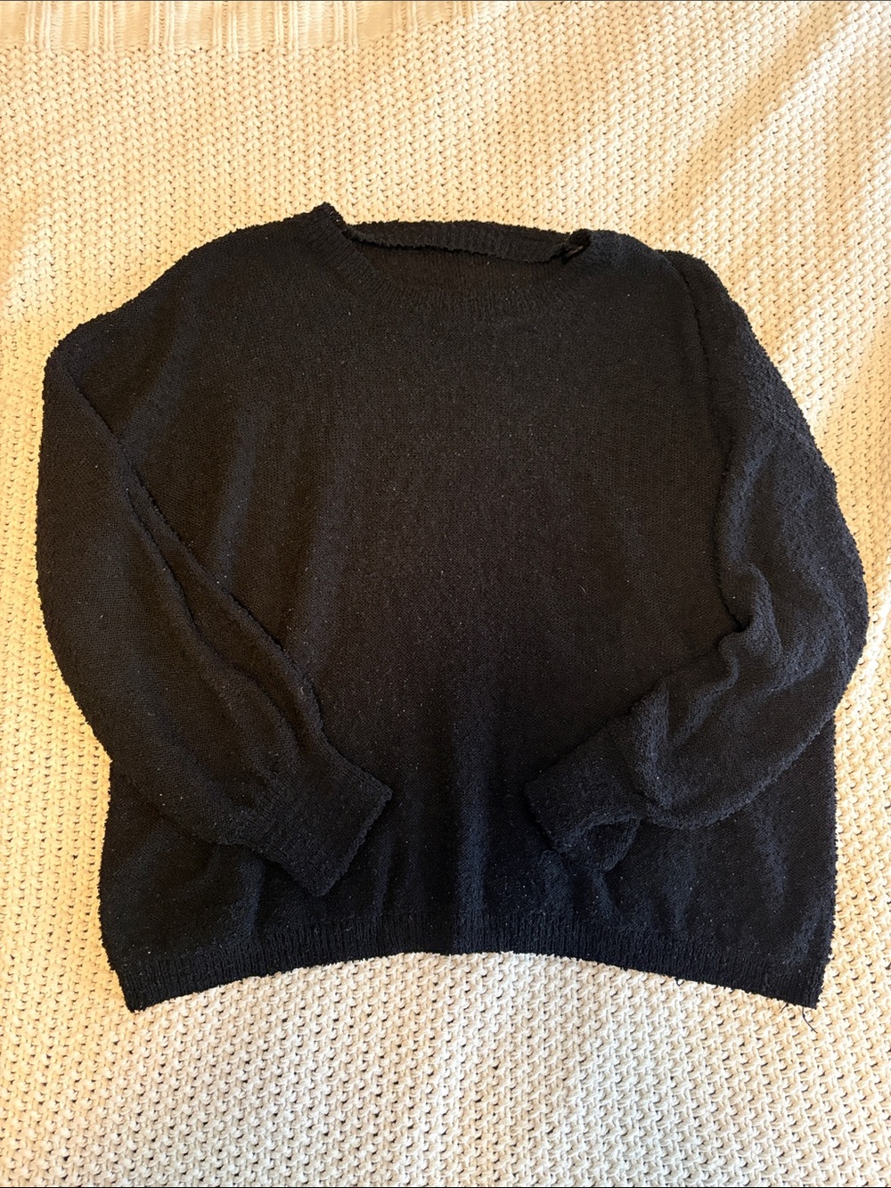 Altar'd State Black Crewneck Sweater